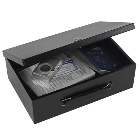 lockable metal storage box|secure plastic containers with lock.